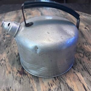 Vintage Aluminum Tea Kettle